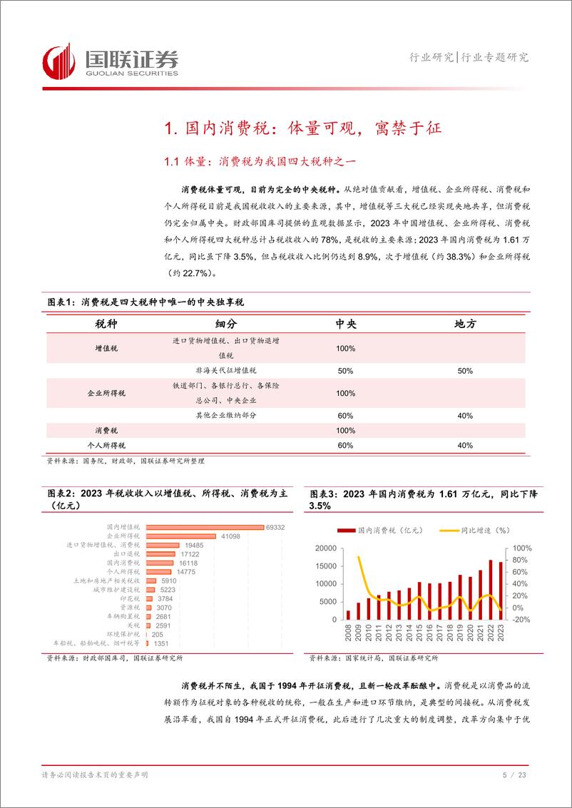 《商贸零售行业专题研究：消费税改或影响利益分配，关注百货、免税机遇-240729-国联证券-24页》 - 第6页预览图