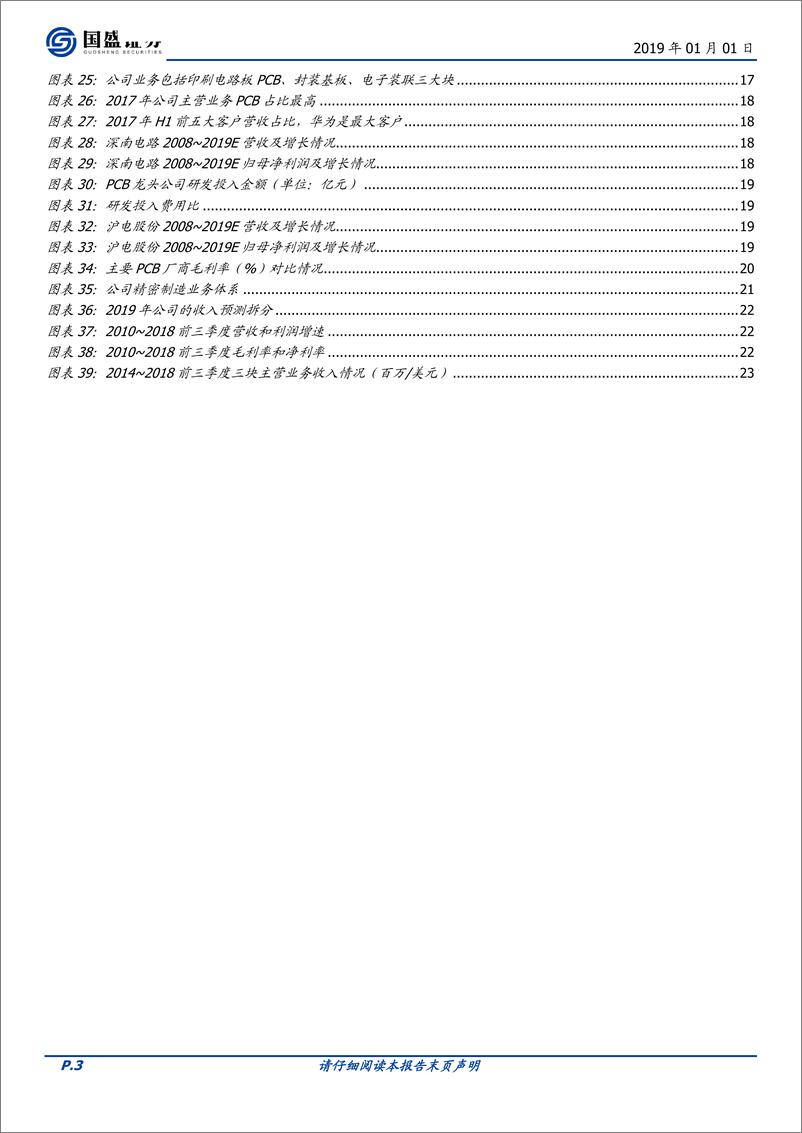 《通信行业5G系列报告之PCB深度：5G，中国PCB的下一个十年赛道-20190101-国盛证券-24页》 - 第3页预览图