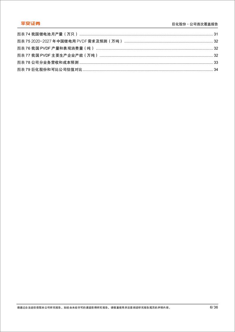 《巨化股份(600160)氟化工一体化龙头，HFCs配额全国第一-240523-平安证券-36页》 - 第6页预览图