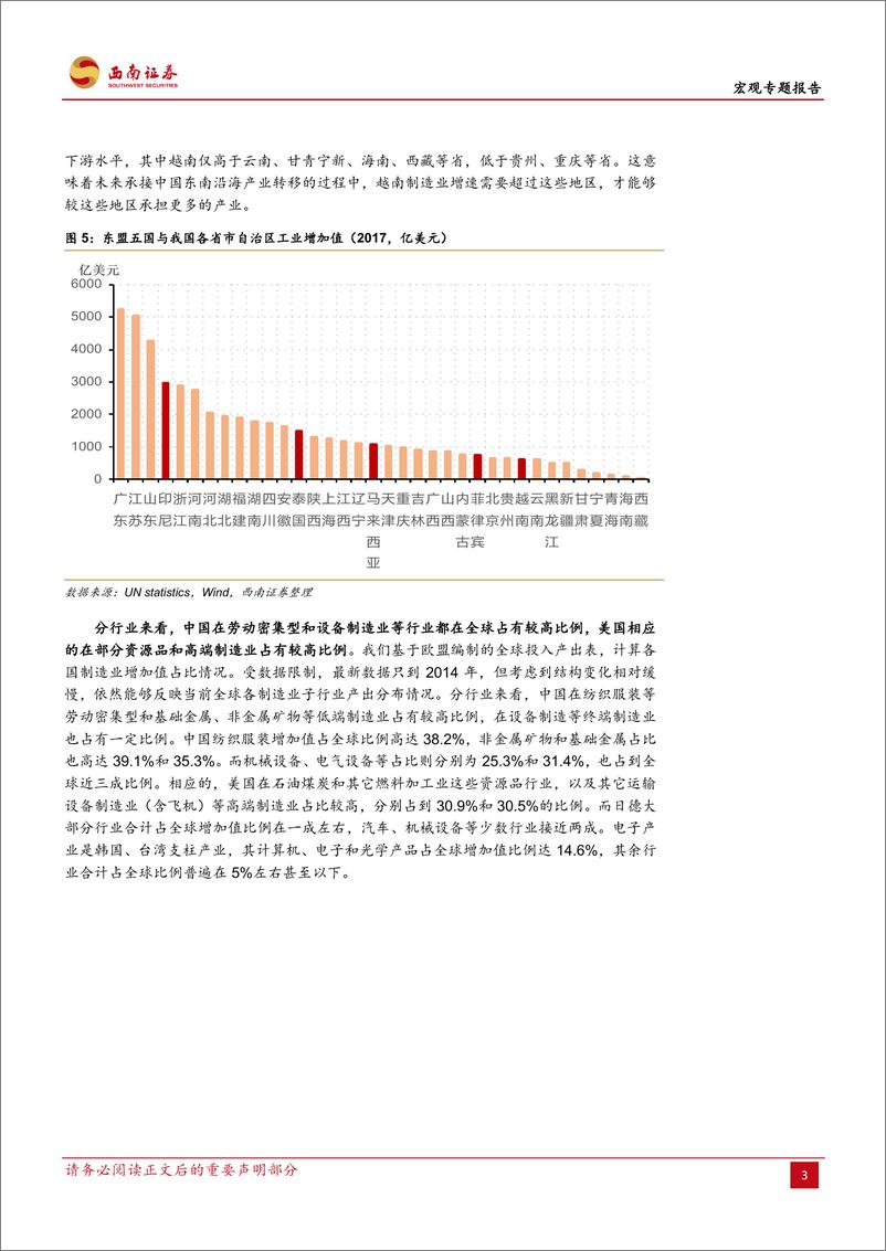 《贸易战的结果：产业转移还是贸易收缩-20190619-西南证券-16页》 - 第7页预览图