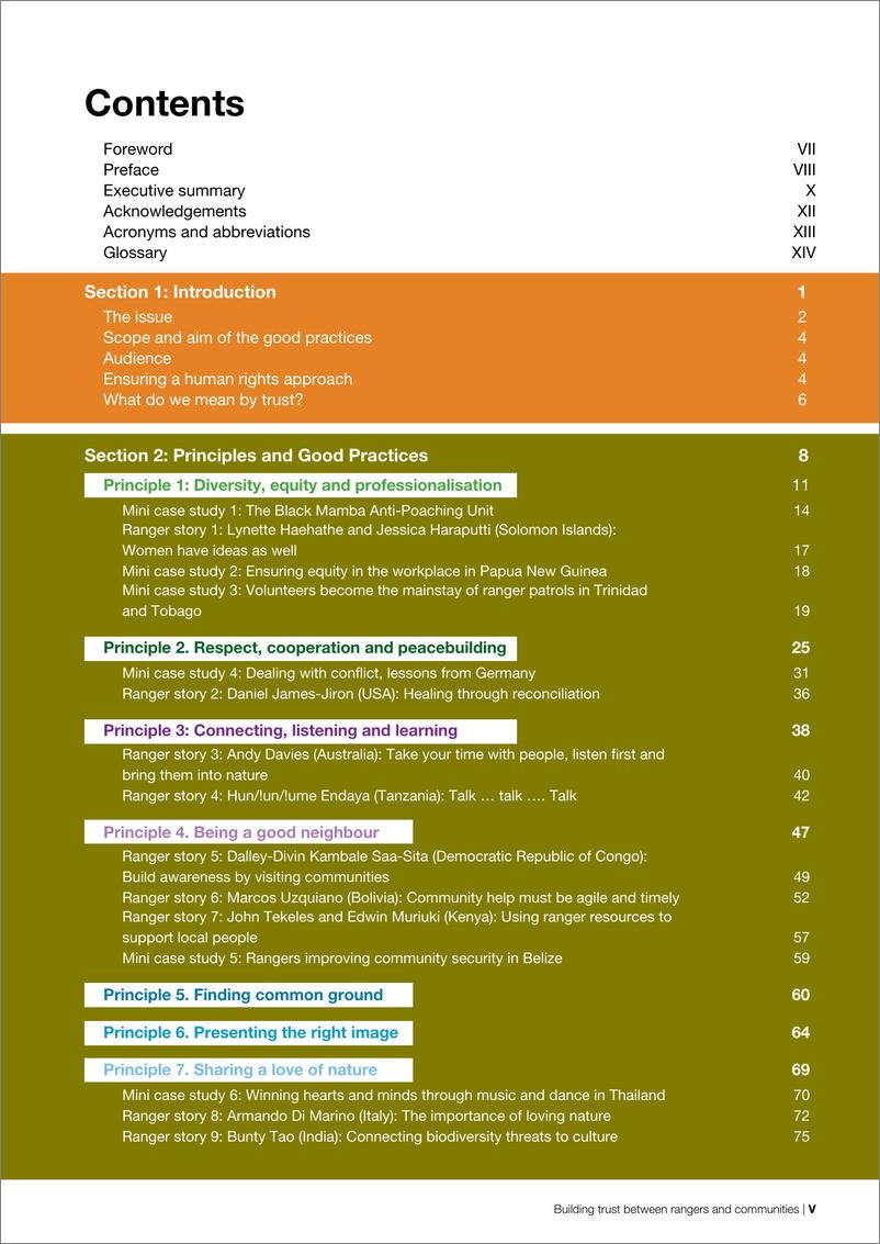 《IUCN-在护林员和社区之间建立信任（英）-124页》 - 第7页预览图