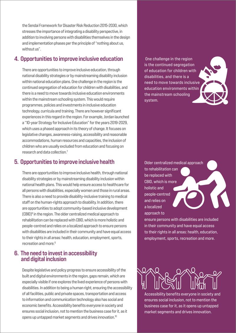 《联合国西亚经济社会委员会-关于制定阿拉伯地区国家残疾战略的政策简报（英）-2022.4-9页》 - 第6页预览图