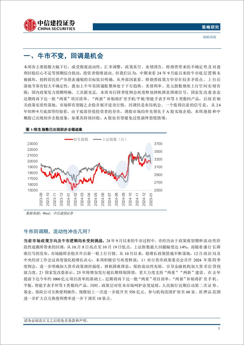 《“重估牛”系列报告之十三：中期牛市不变，短期回调是机遇-250105-中信建投-11页》 - 第3页预览图