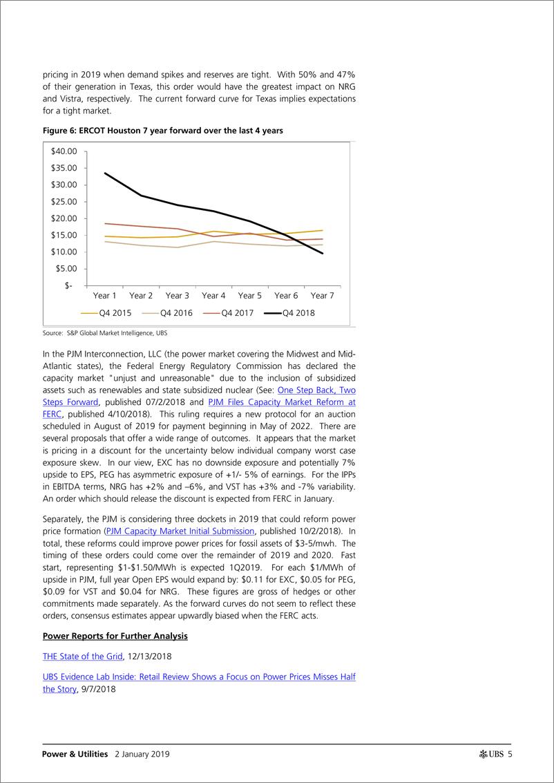 《瑞银-美股-公用事业行业-美国电力公用事业：电力与加拿大-2019.1.2-25页》 - 第6页预览图