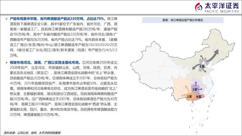 《珠江啤酒(002461)粤地称雄数十载，结构升级启新途-241112-太平洋证券-44页》 - 第8页预览图