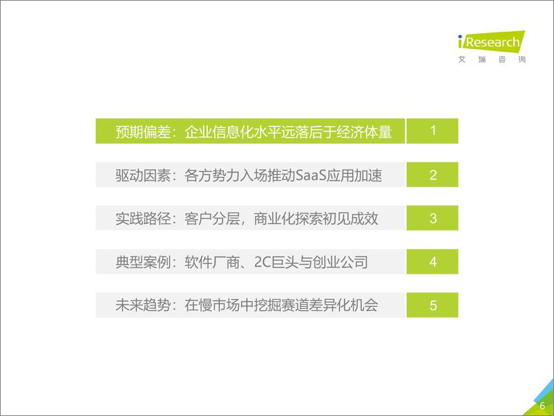 《2019年中国企业级SaaS行业研究报告》 - 第6页预览图