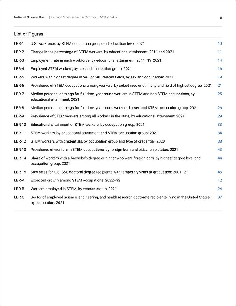 《美国国家科学委员会_2024年STEM 劳动力_科学家_工程师和熟练的技术工人报告_英文版_》 - 第5页预览图