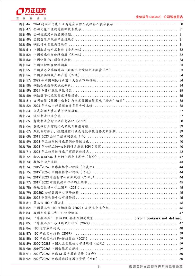 《宝信软件(600845)公司深度报告：“智能制造%2b稀缺算力”双龙头，AI时代再加速-240607-方正证券-59页》 - 第5页预览图