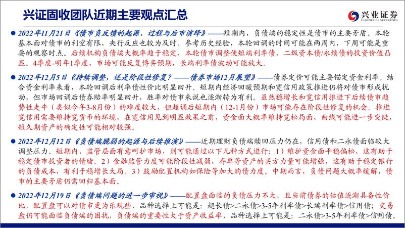 《债券市场1月展望：见好就收-20230105-兴业证券-45页》 - 第7页预览图