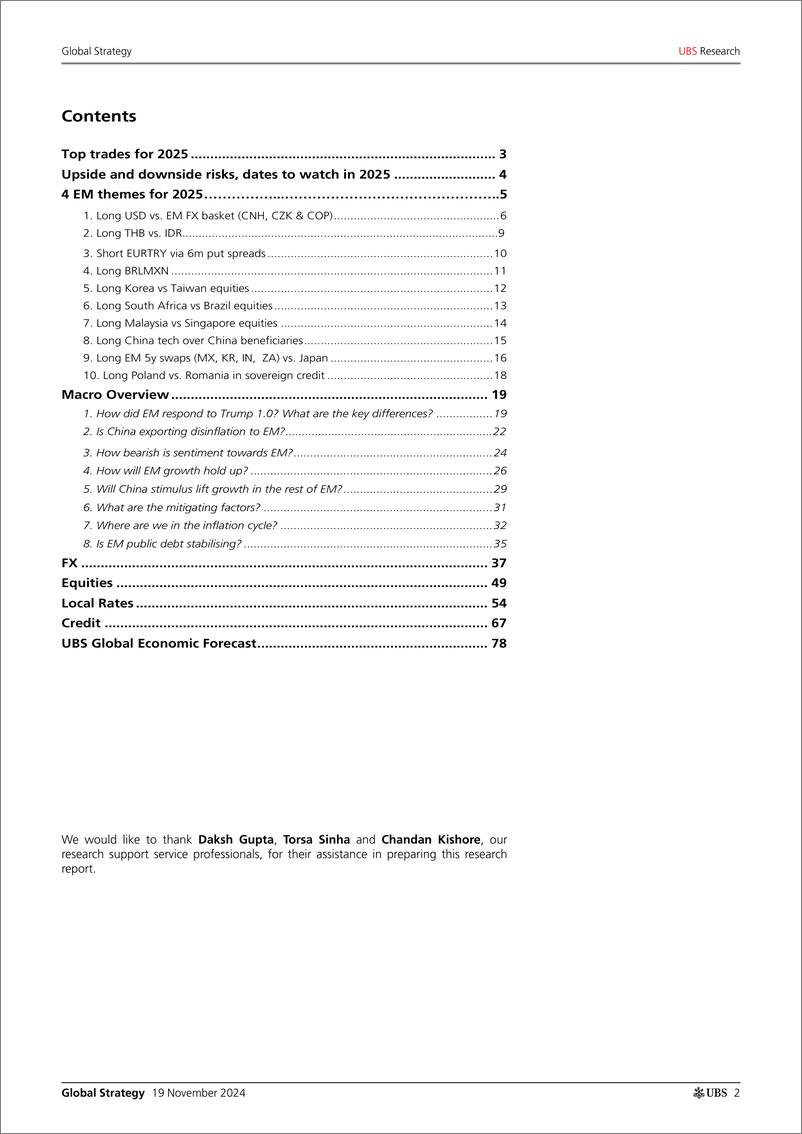 《UBS Equities-Global Strategy _EM 2025 Outlook Trumped. Where can value s...-111668999》 - 第2页预览图