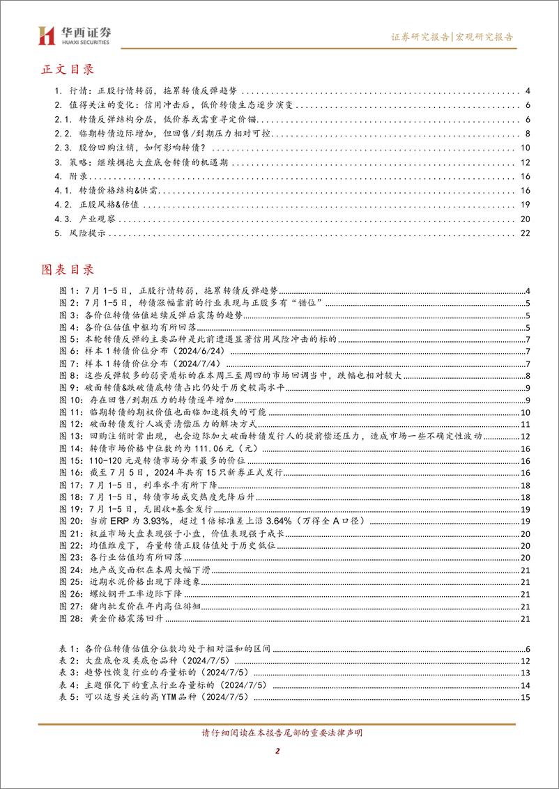 《减资清偿如何影响低价转债生态？-240707-华西证券-24页》 - 第2页预览图