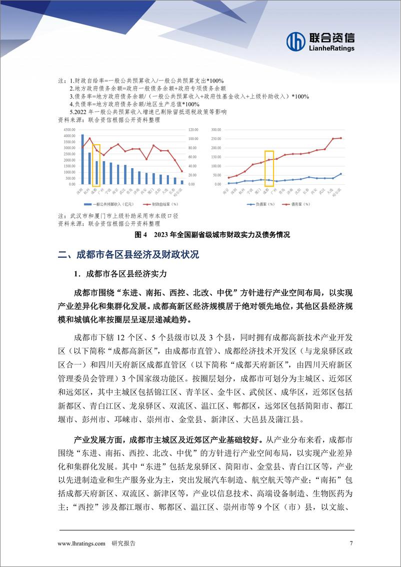 《2024年地方政府与城投企业债务风险研究报告——成都篇》 - 第7页预览图