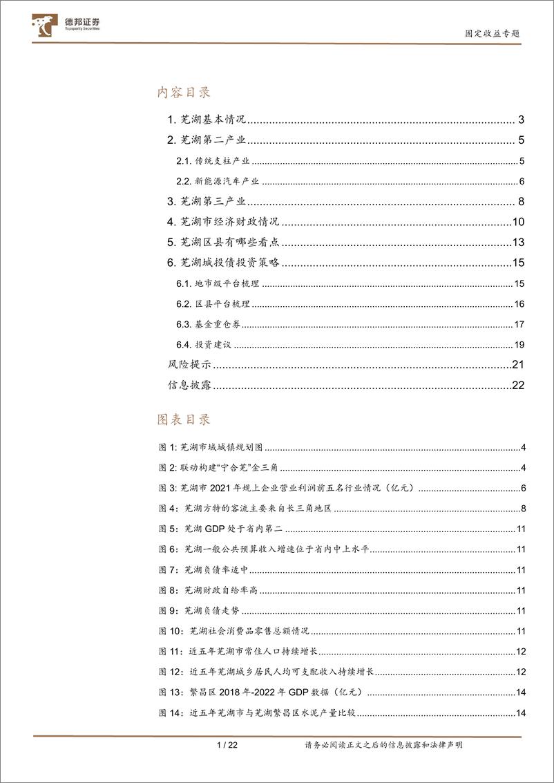 《皖南地区城投债观察：芜湖城投有哪些看点-20230526-德邦证券-23页》 - 第3页预览图