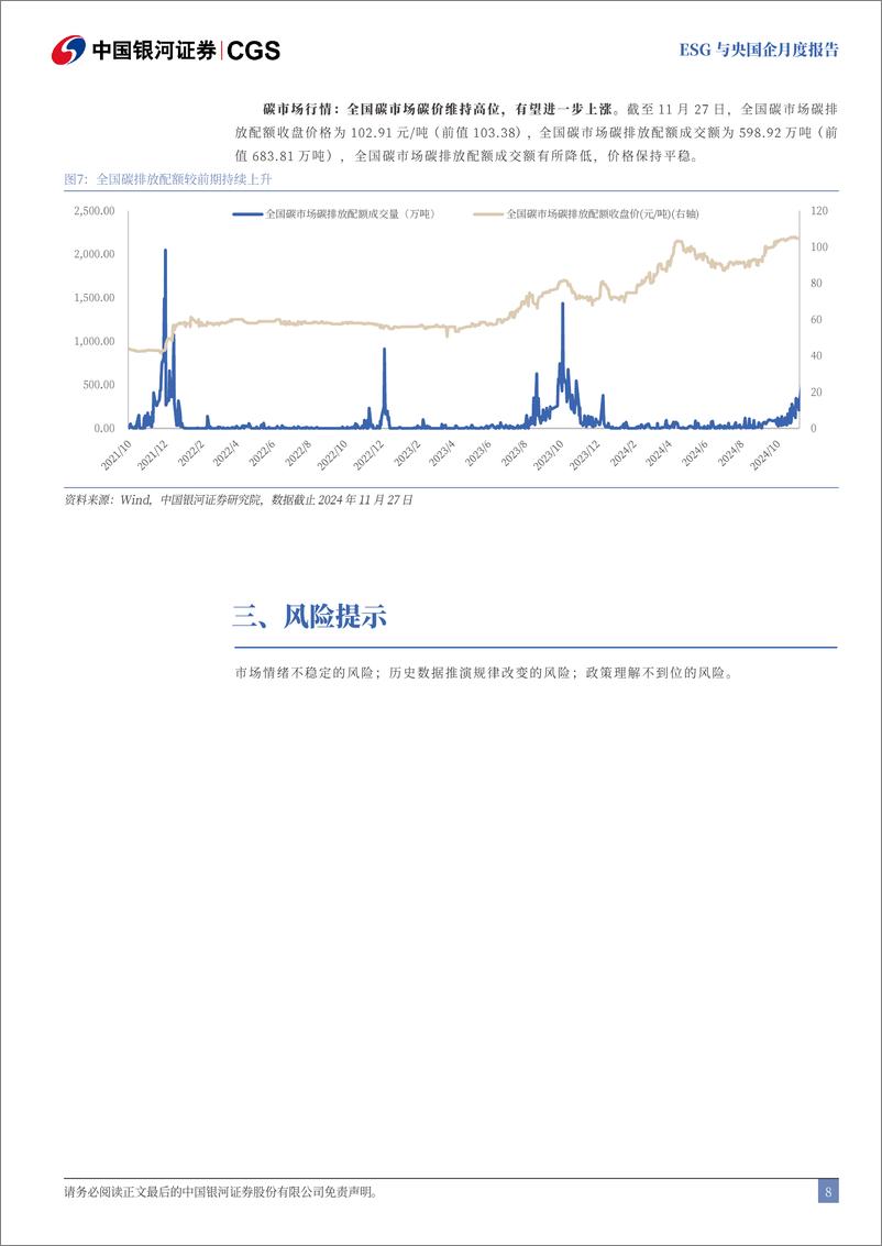 《ESG与央国企月度报告(2024年11月)：交易所发布ESG指南，ESG策略备受关注-241129-银河证券-10页》 - 第8页预览图