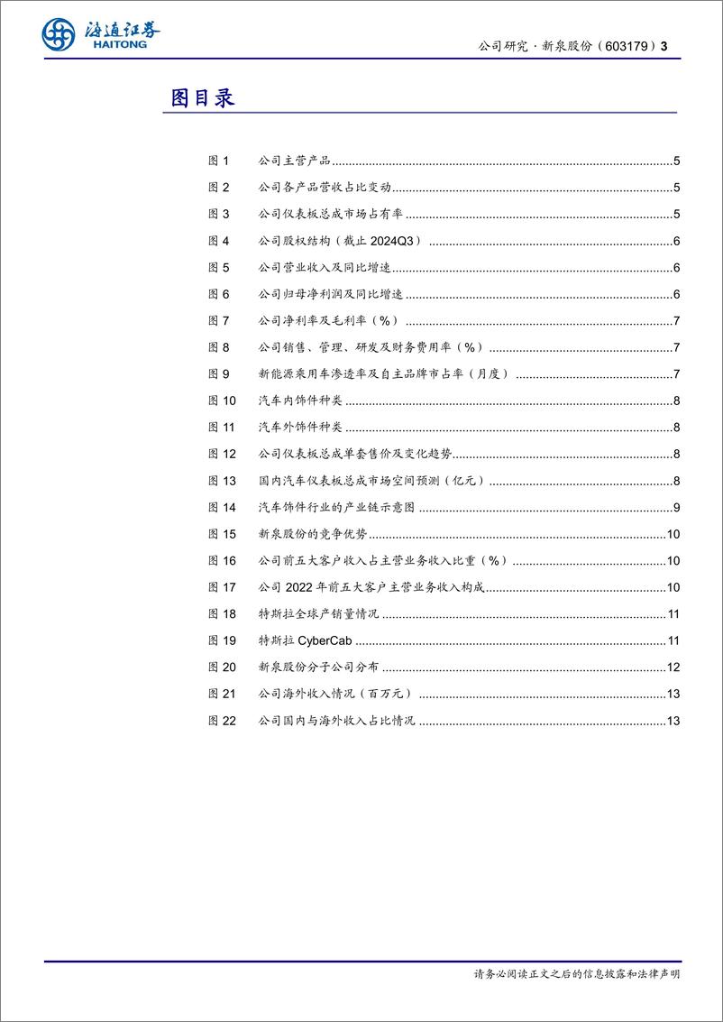 《新泉股份(603179)公司研究报告：国内饰件龙头，全球化进一步打开成长空间-241205-海通证券-18页》 - 第3页预览图