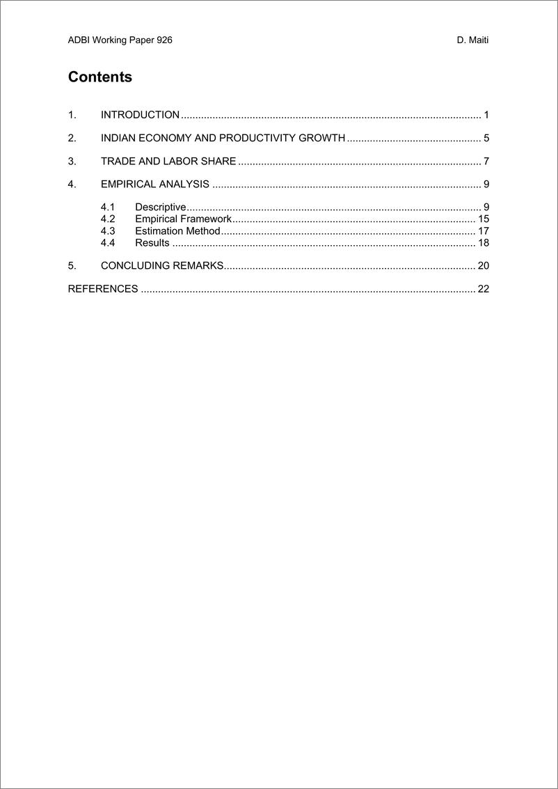 《亚开行-印度工业的贸易，劳动力份额和生产率（英文）-2019.2-30页》 - 第5页预览图