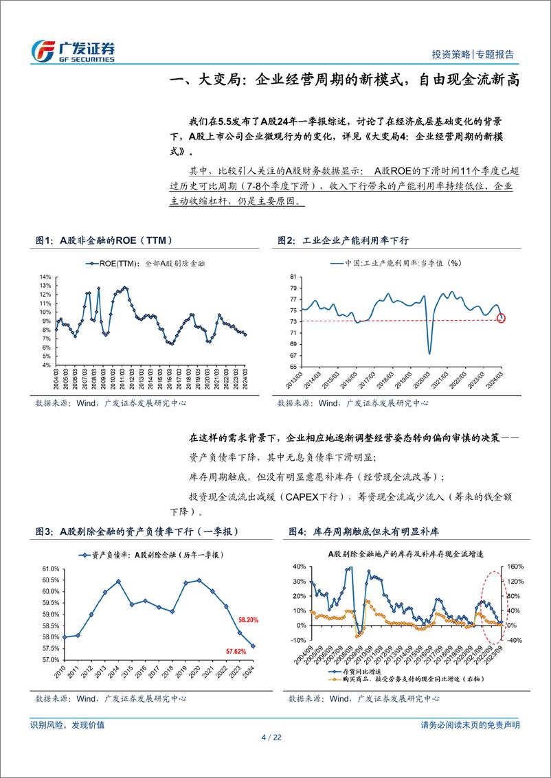 《大变局6：高自由现金流如何指导投资？-240520-广发证券-22页》 - 第4页预览图