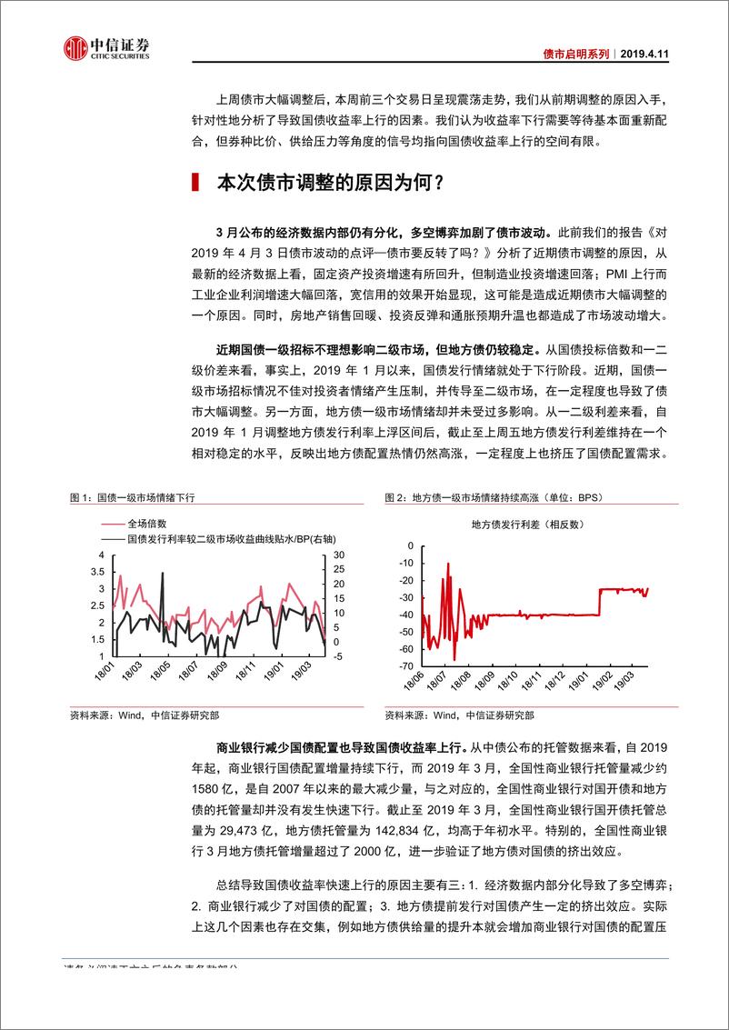 《债市启明系列：高处不胜寒，国债收益率顶部有支撑吗？-20190411-中信证券-17页》 - 第3页预览图