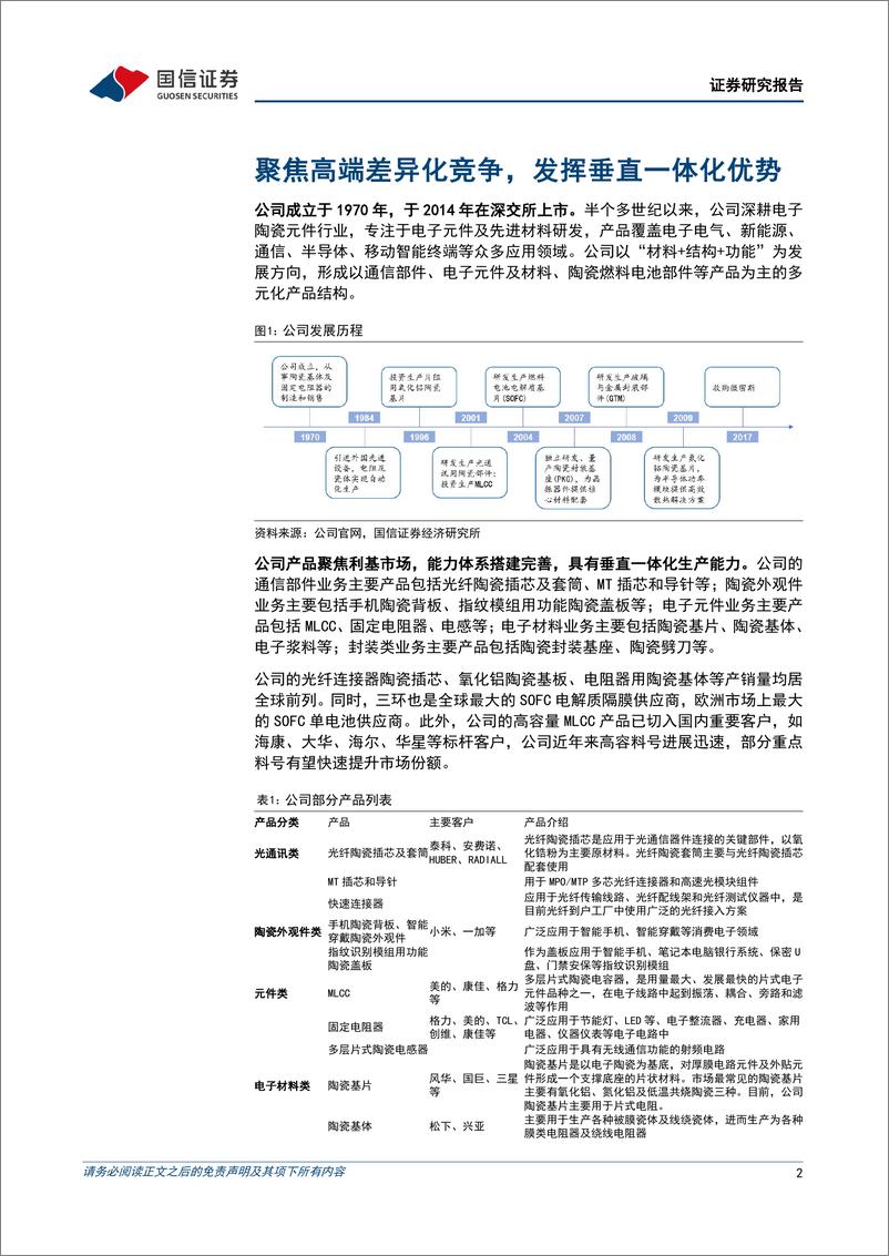 《三环集团(300408)高容料号进入快速成长期，垂直一体化优势突显-241213-国信证券-12页》 - 第2页预览图