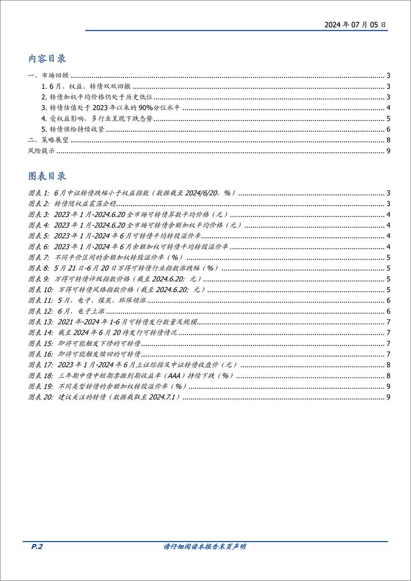 《转债策略月报：低价中掘金-240705-国盛证券-10页》 - 第2页预览图