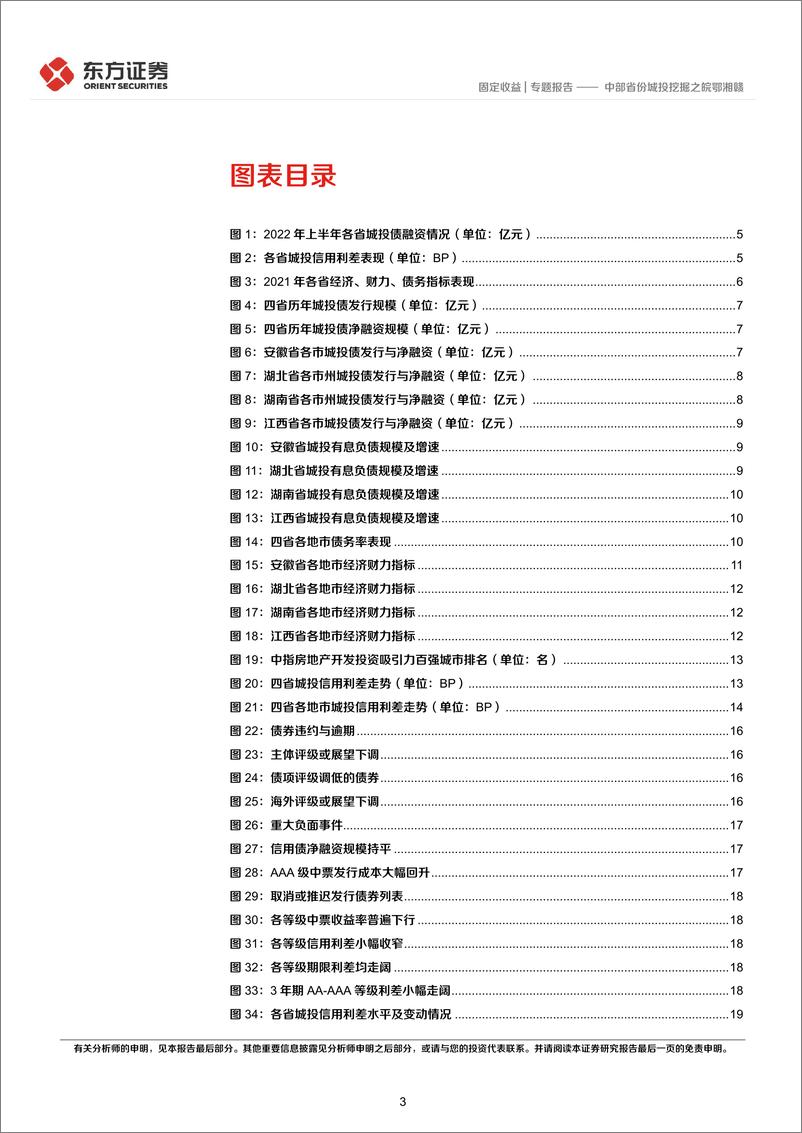 《固定收益专题报告：中部省份城投挖掘之皖鄂湘赣-20220626-东方证券-26页》 - 第4页预览图