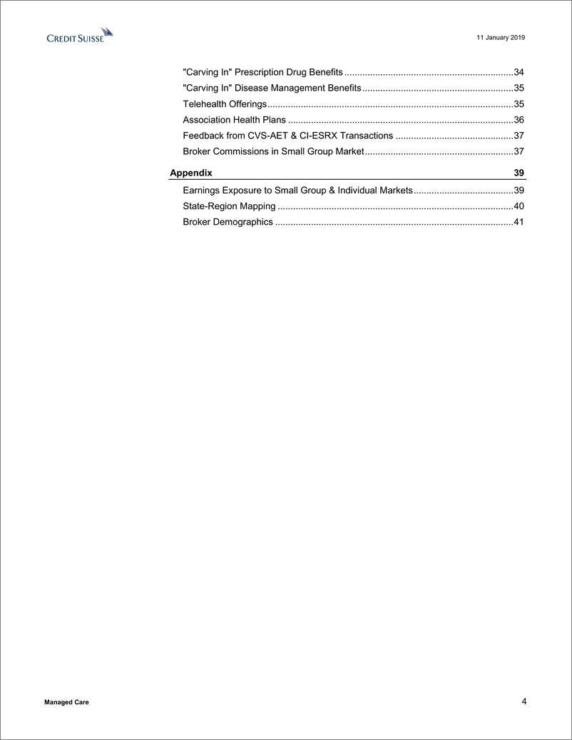 《瑞信-美股-医疗保健行业-管理式医疗：年度小组、个人市场调查-2019.1.11-44页》 - 第5页预览图