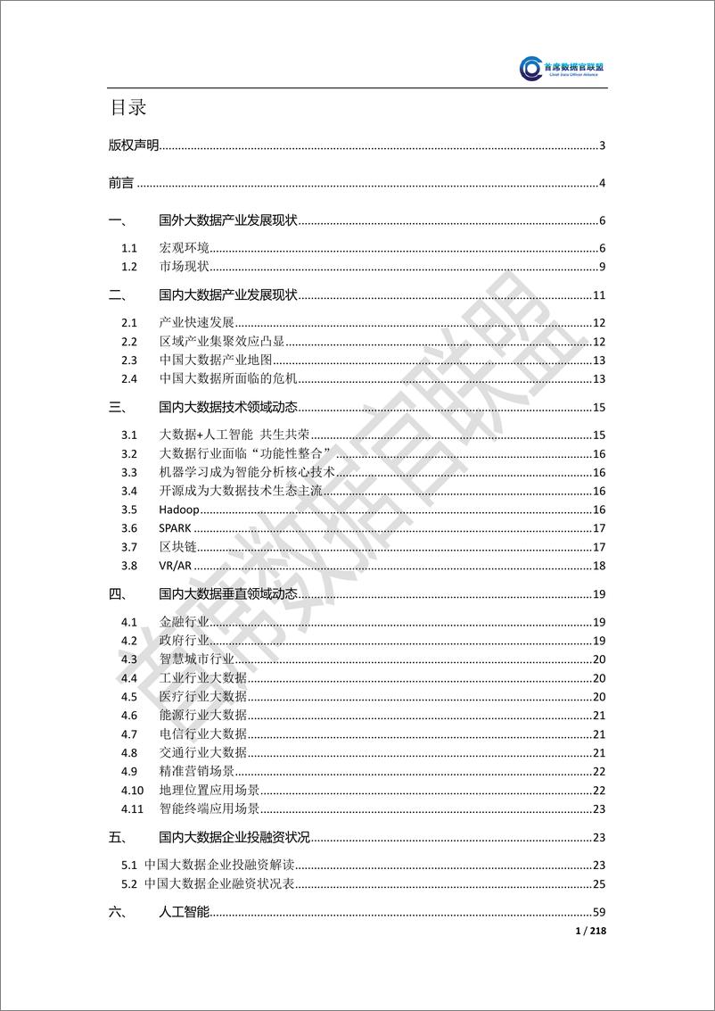 《中国大数据企业排行榜V4.0》 - 第2页预览图