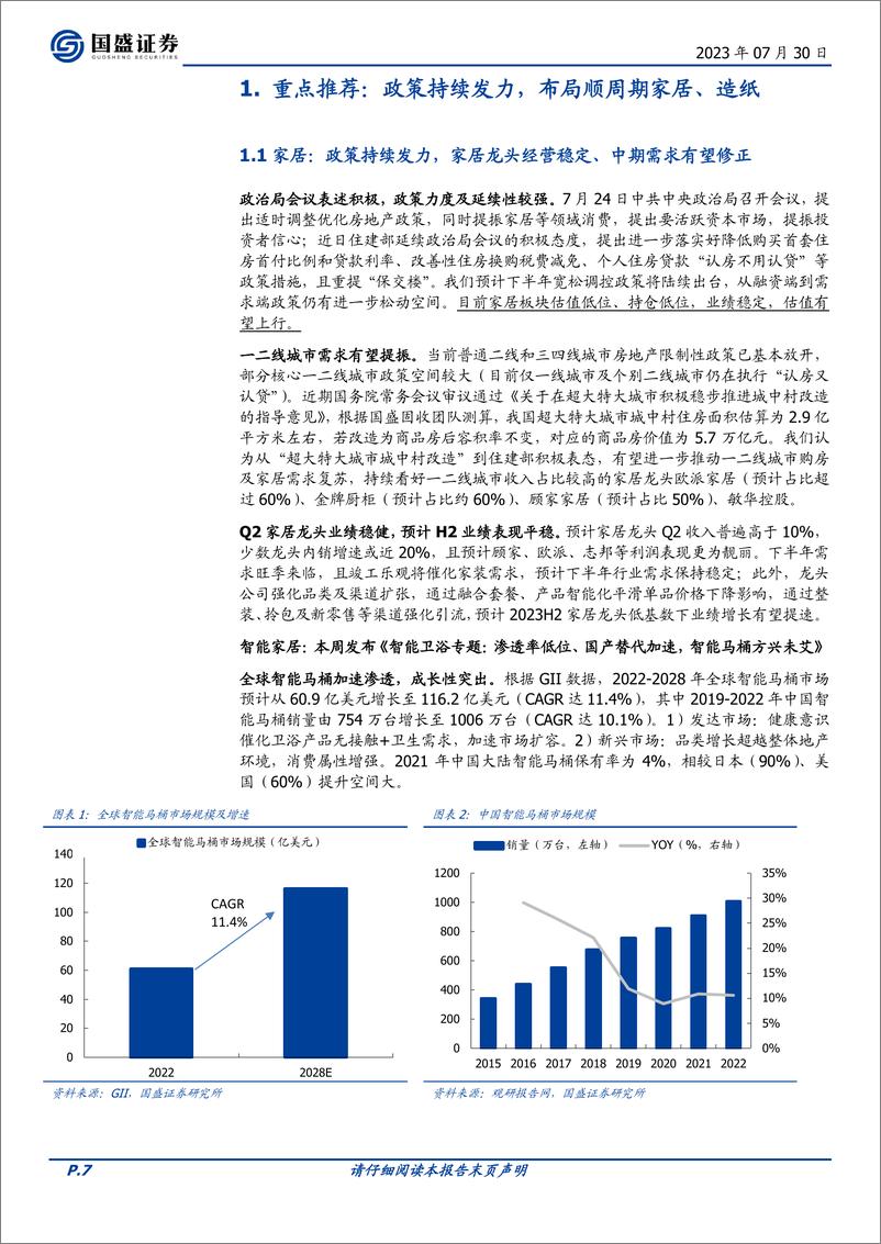 《轻工制造行业：本周梳理智能家居、电子烟，政策持续发力、布局顺周期-20230730-国盛证券-43页》 - 第8页预览图