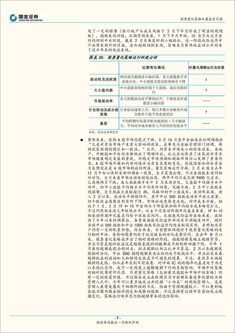 《证券投资类私募基金行业月报：绝对收益全面回暖，超额收益表现分化-20220320-国金证券-15页》 - 第8页预览图