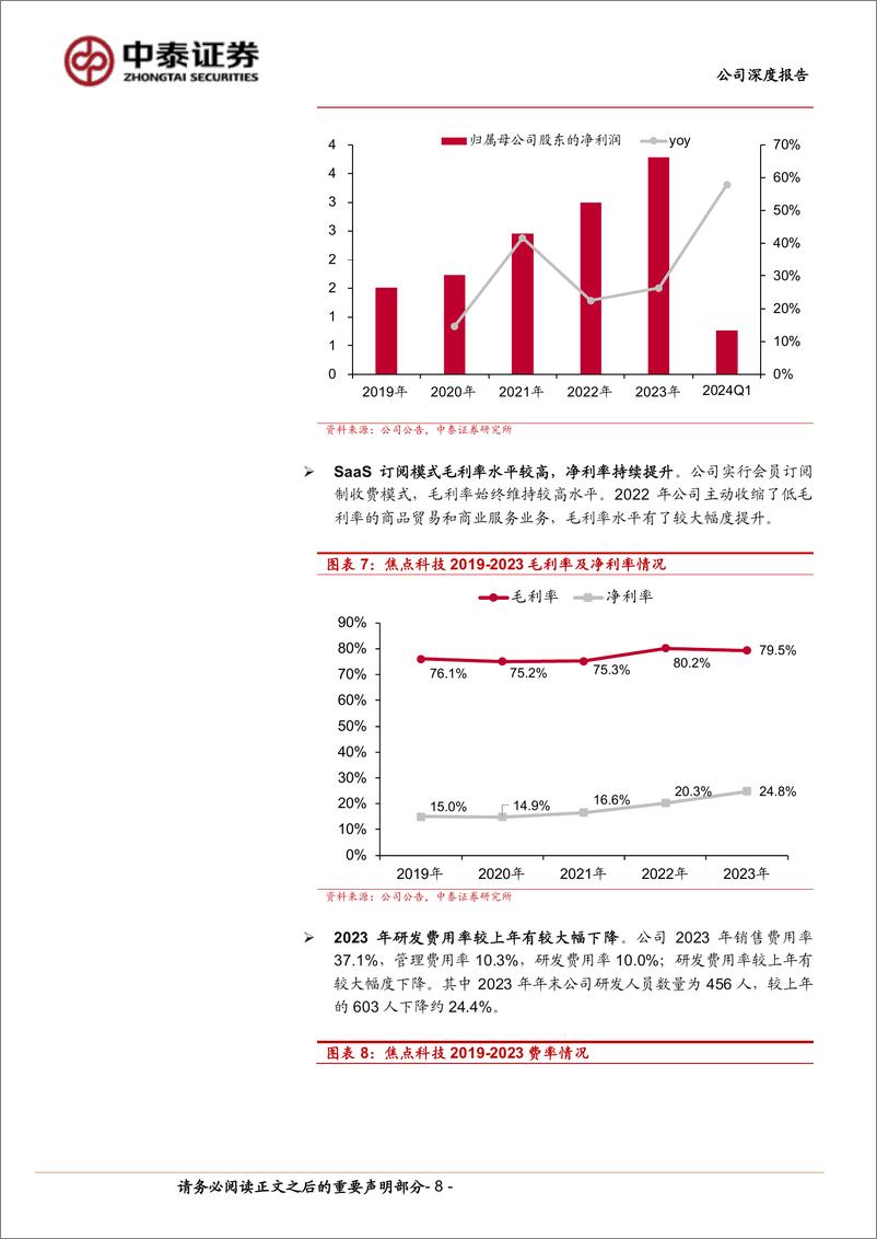 《焦点科技(002315)焦点科技，跨境B2B行业领先者，AI助手打造外贸平台全新增长极-240626-中泰证券-28页》 - 第8页预览图