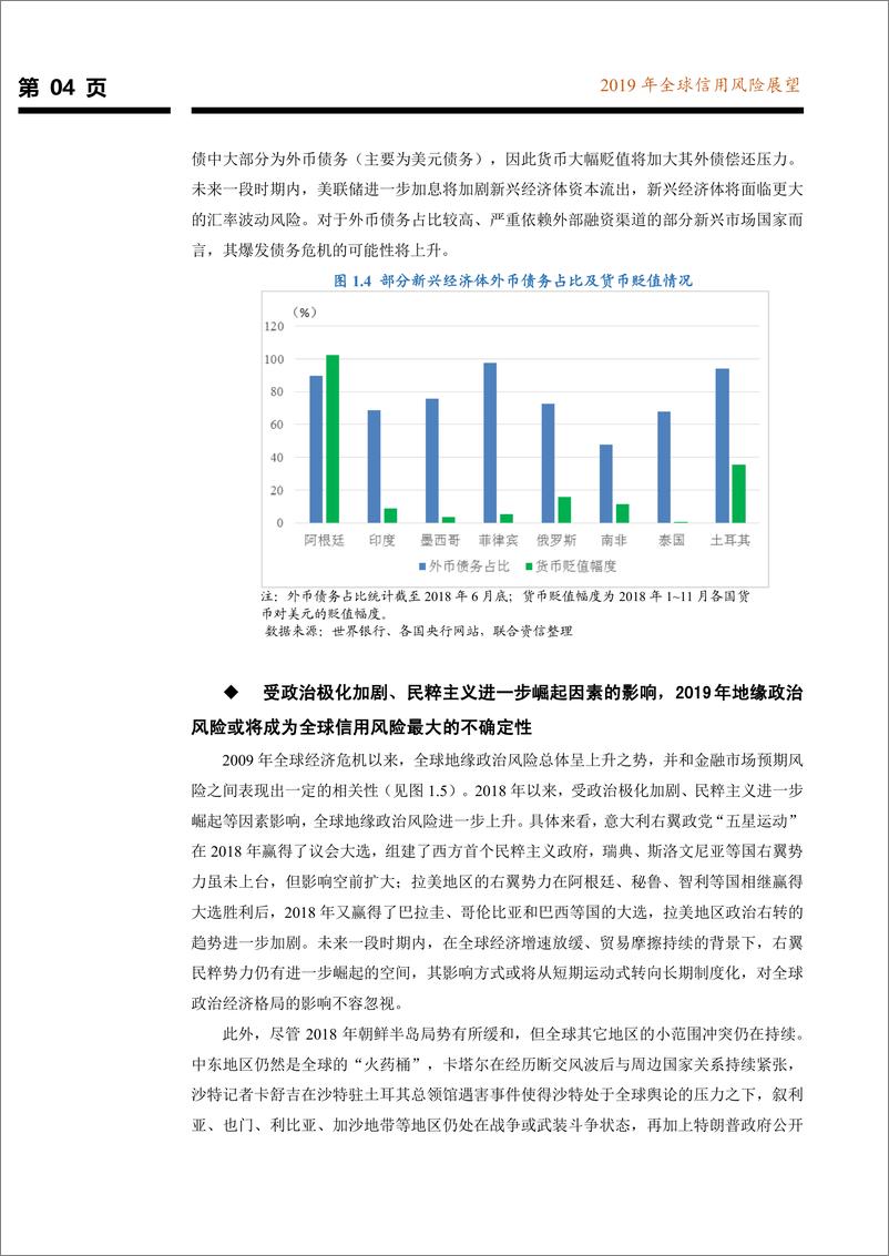 《2019年全球信用风险展望-20190122-联合资信-43页》 - 第6页预览图