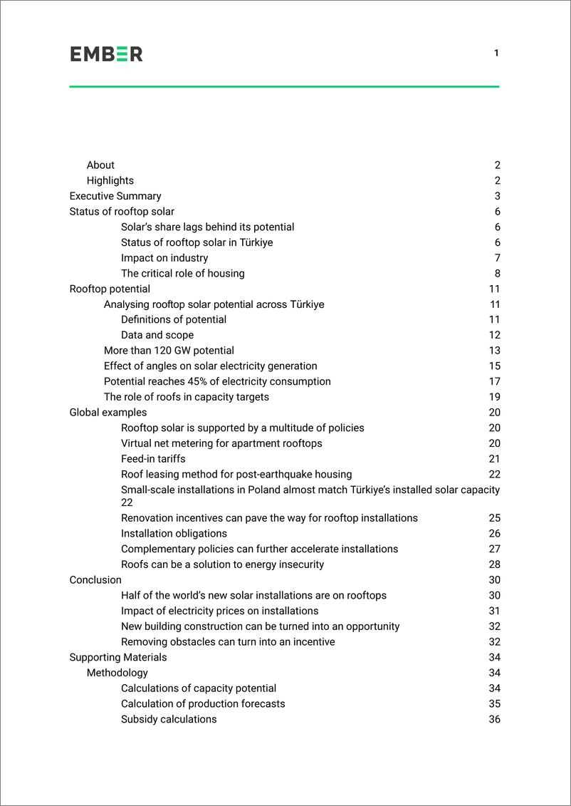 《2023土耳其可以通过屋顶将太阳能发电量提高120吉瓦报告（英文版）-Ember》 - 第2页预览图