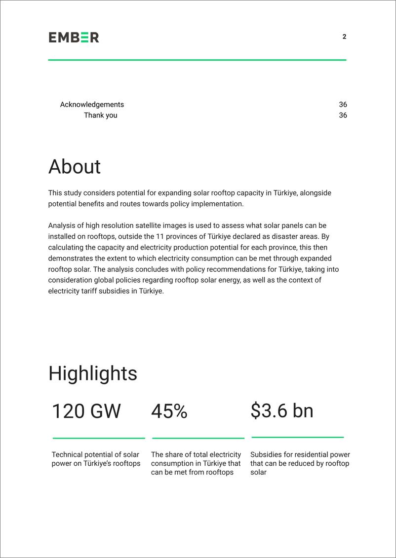 《2023土耳其可以通过屋顶将太阳能发电量提高120吉瓦报告（英文版）-Ember》 - 第3页预览图