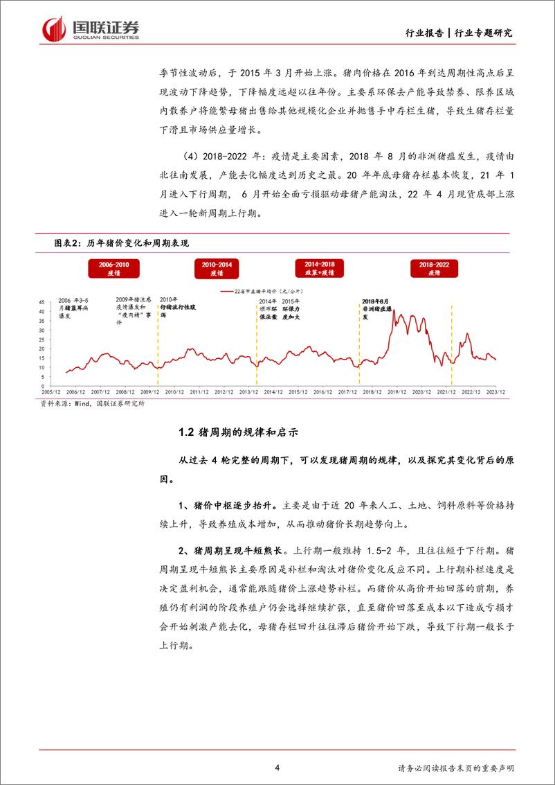 《农林牧渔行业专题研究：如何看待本轮猪周期变化？-240609-国联证券-10页》 - 第4页预览图