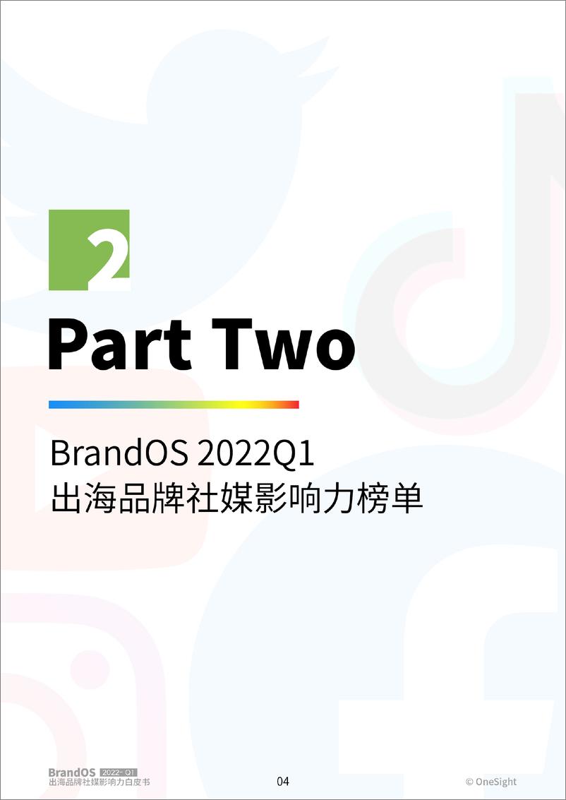 《BrandOS TOP100出海品牌社媒影响力榜单--2022-Q1-44页》 - 第6页预览图