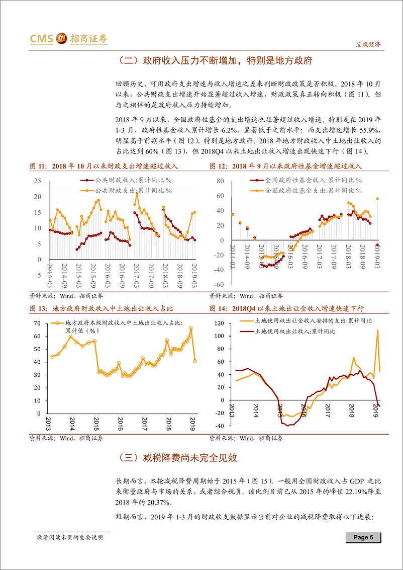 《2019年4月宏观经济政策分析月报：政策没有急进，也不会快退-20190418-招商证券-12页》 - 第7页预览图