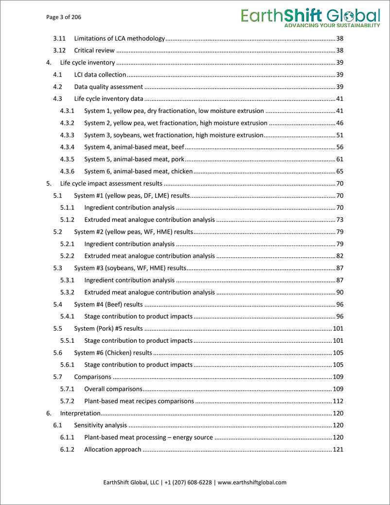 《2024年植物基肉类与传统肉类的比较生命周期评估报告_英文版_》 - 第3页预览图