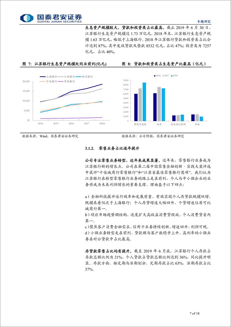 《苏银转债个券分析：被低估的优质零售银行转债-20190824-国泰君安-18页》 - 第8页预览图