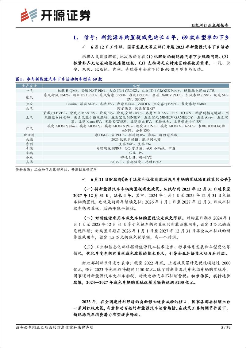 《北交所新能源车行业专题报告一：汽车热管理赛道，电车热泵标配化，汽车热管理行业放量可期-20230714-开源证券-39页》 - 第6页预览图