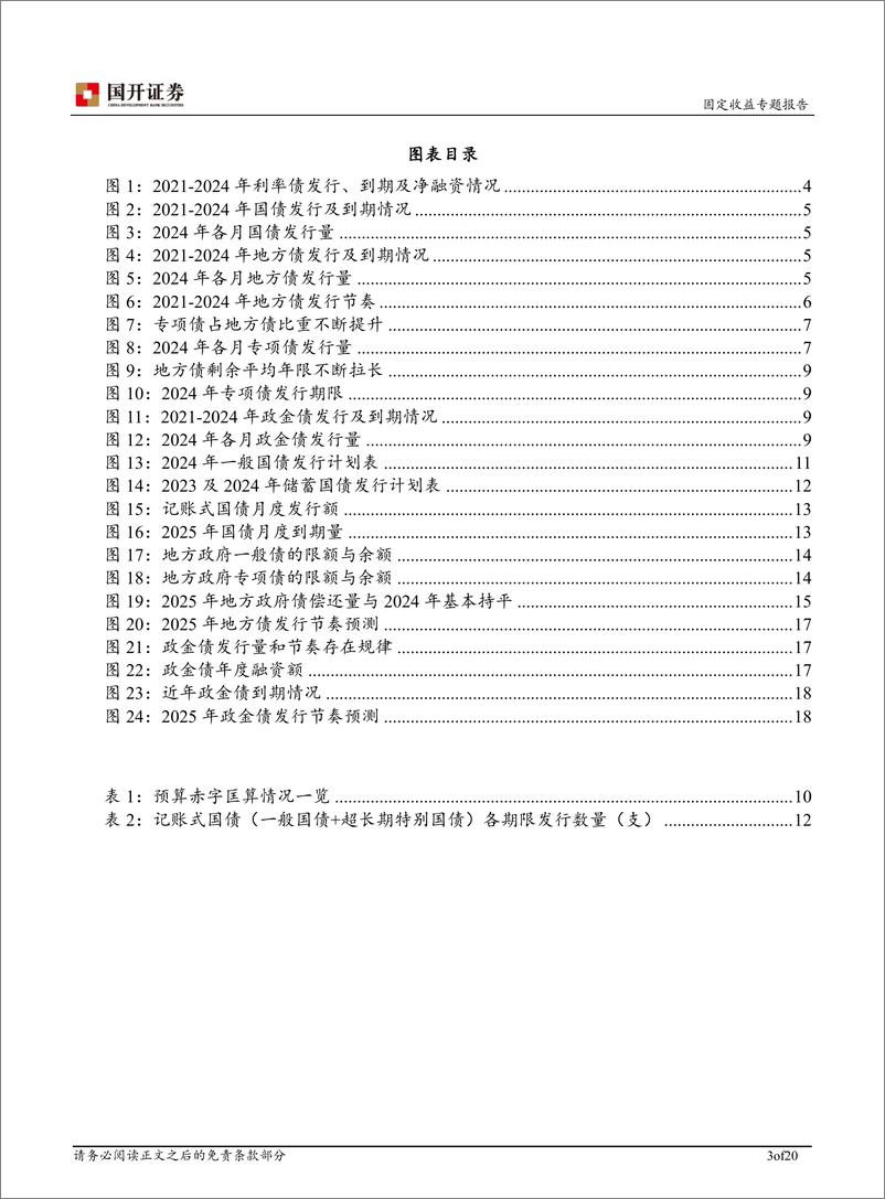 《2025年利率债供给展望-241224-国开证券-20页》 - 第3页预览图