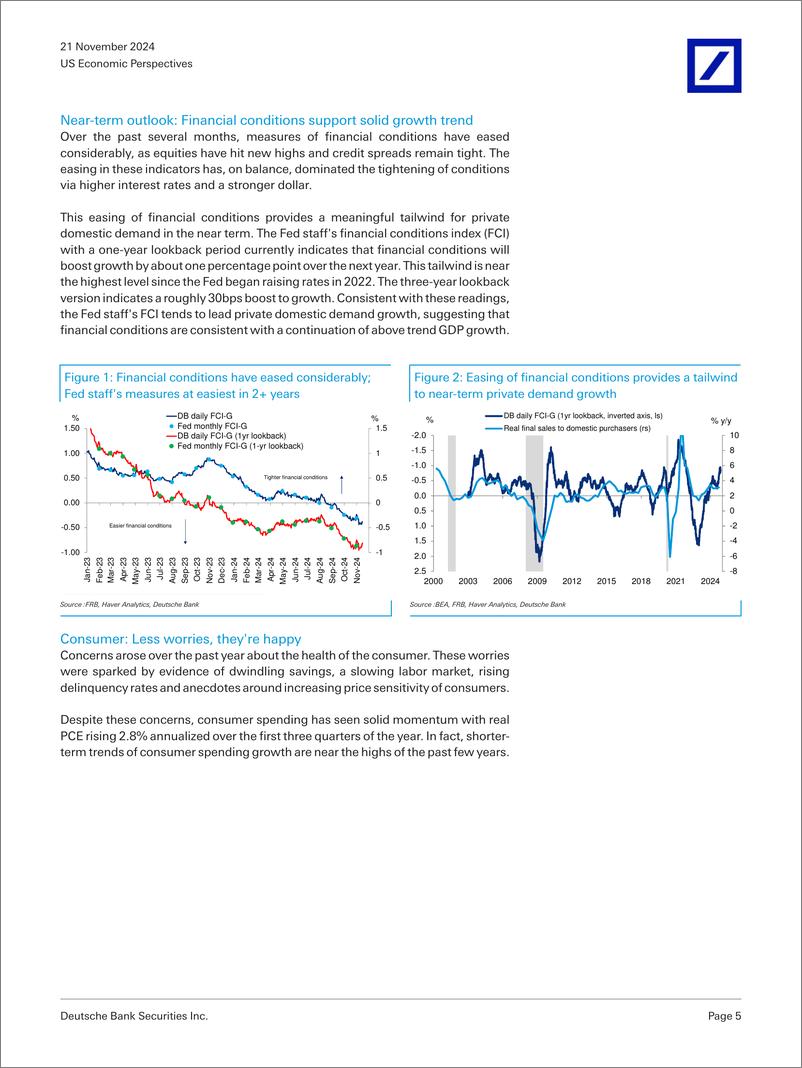 《Deutsche Bank-US Economic Perspectives Trump II Growth too fast, inflati...-111735476》 - 第5页预览图