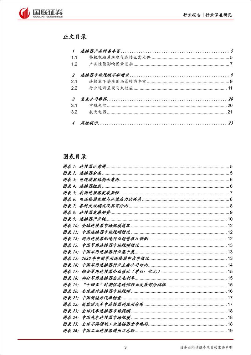 《国防军工行业：军用连接器行业龙头受益市场空间扩容-20230716-国联证券-24页》 - 第4页预览图