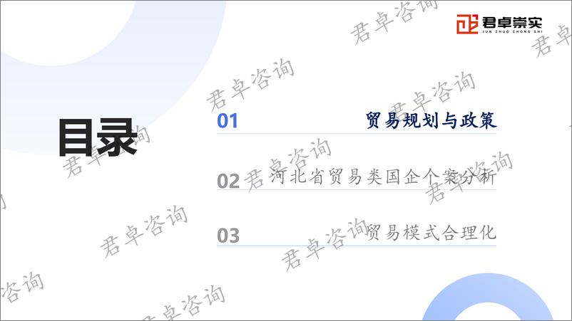 《君卓咨询_2025年河北省贸易类国企发展研究报告》 - 第2页预览图