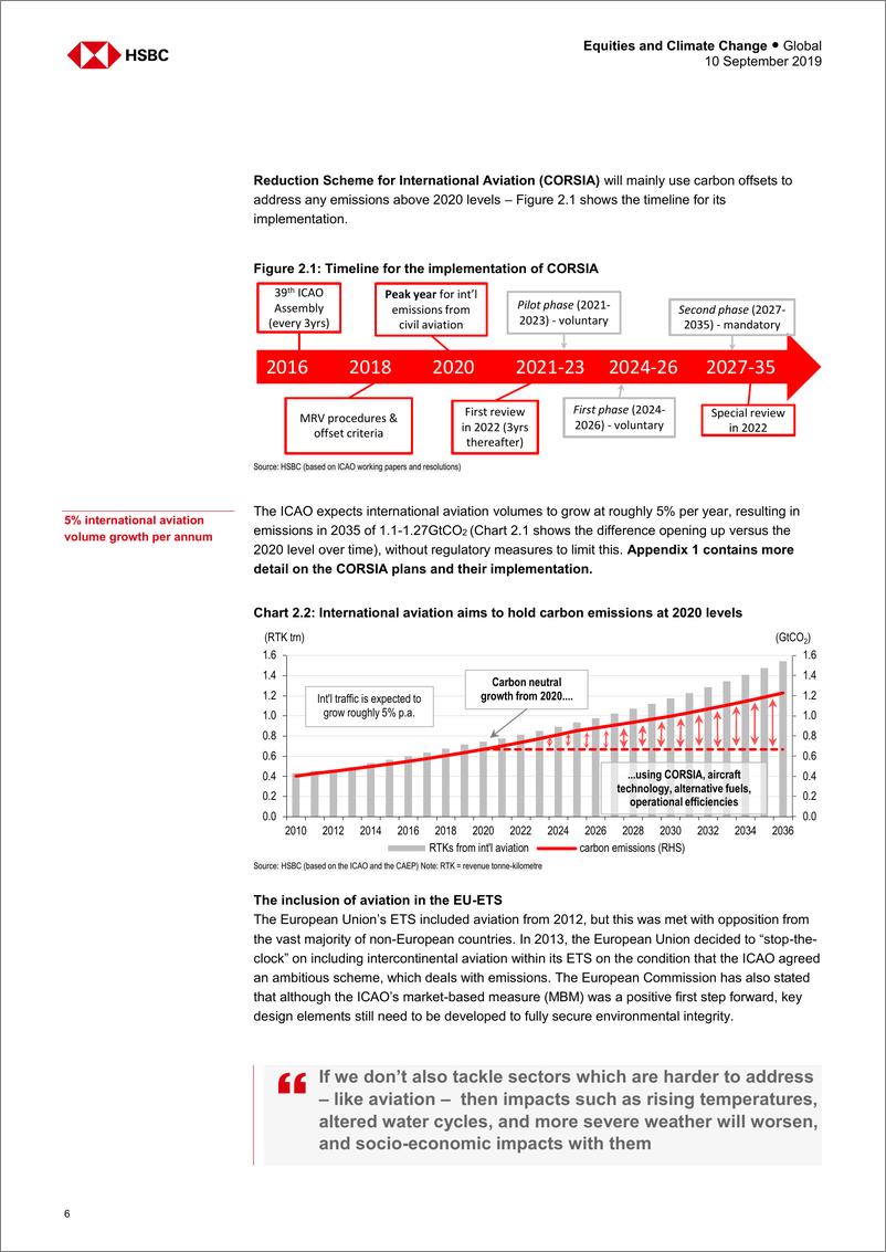 《汇丰银行-全球-航空业-气候变化正影响航空业-2019.9.10-36页》 - 第7页预览图