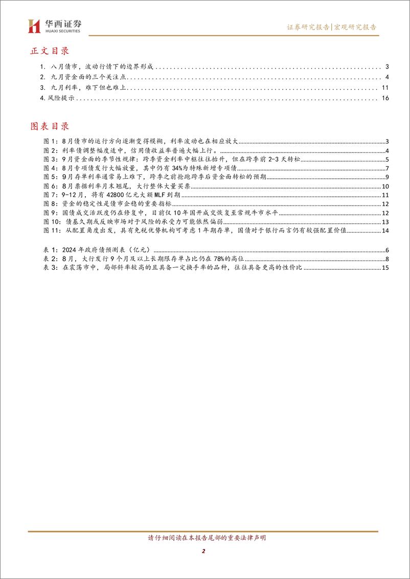 《利率月报：9月利率，难上难下-240902-华西证券-17页》 - 第2页预览图