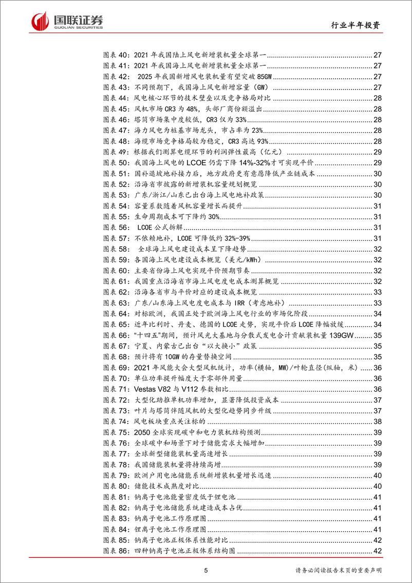 《电力设备与新能源行业2022年中期策略：新基建、新格局、新技术驱动行业新成长-20220509-国联证券-64页》 - 第6页预览图