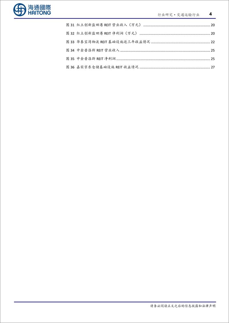 《交通运输行业中国仓储物流园区REITS：迈向智能化升级，发展潜力较大-241224-海通国际-35页》 - 第4页预览图