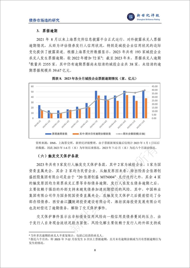 《风险暴露有所放缓 长效机制稳步推行——2023年债券市场信用风险分析及2024年展望-21页》 - 第8页预览图