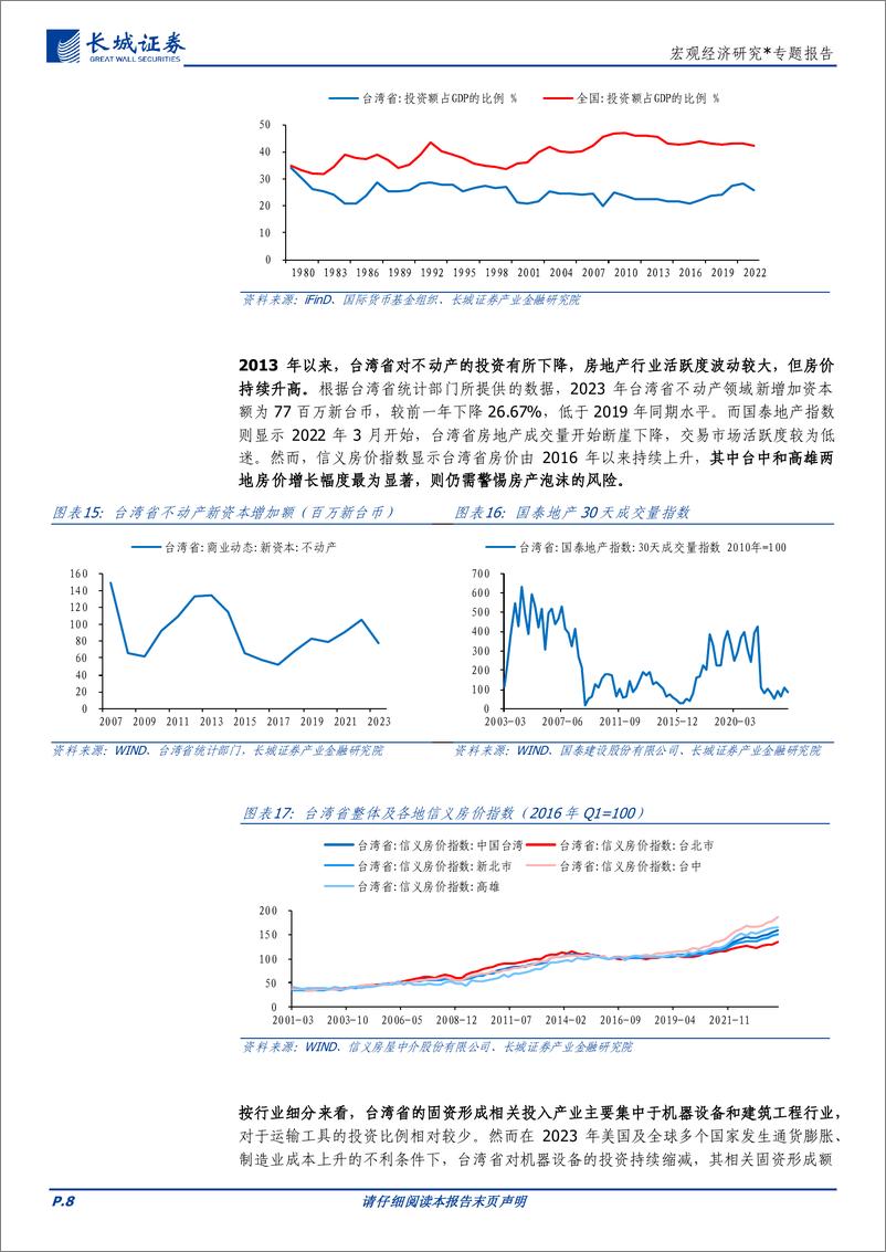 《宏观经济研究：台湾省经济分析报告-240822-长城证券-18页》 - 第8页预览图