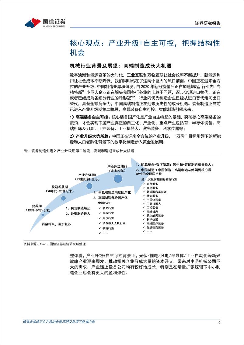 《机械行业2023年6月投资策略：关注业绩好的优质龙头公司，看好人形机器人长期空间-20230620-国信证券-25页》 - 第7页预览图